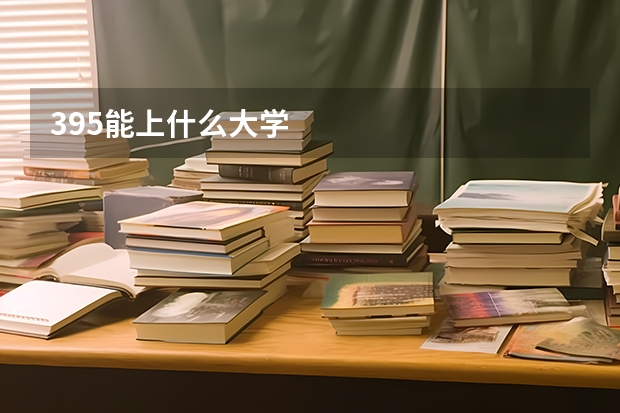395能上什么大学