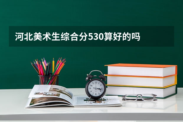 河北美术生综合分530算好的吗
