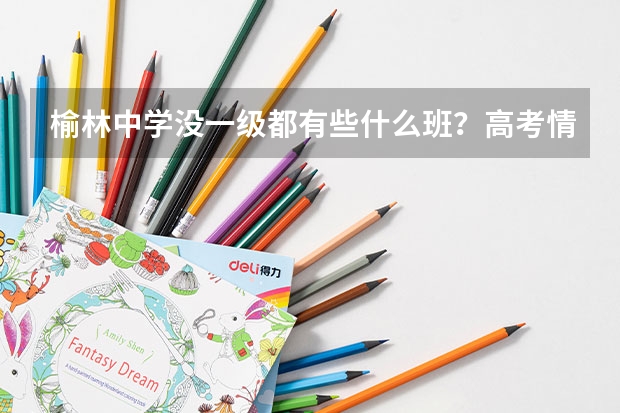 榆林中学没一级都有些什么班?高考情况是怎样的?今年中考的录取分数线估计多少?