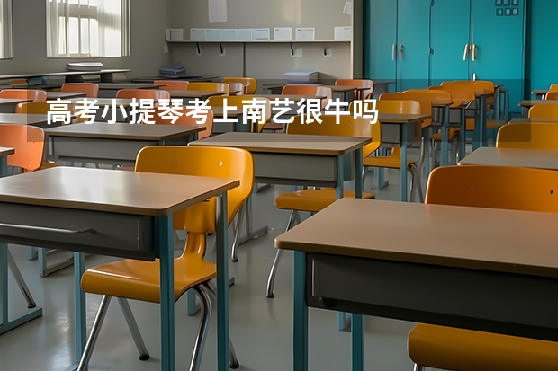 高考小提琴考上南艺很牛吗