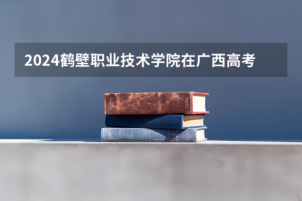2024鹤壁职业技术学院在广西高考招生计划介绍