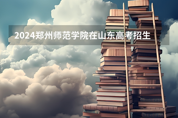 2024郑州师范学院在山东高考招生计划介绍