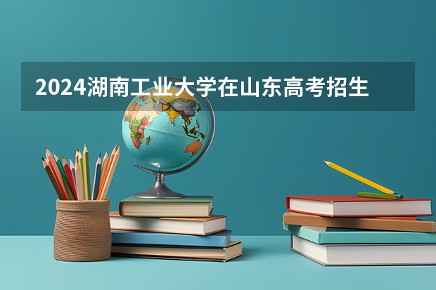 2024湖南工业大学在山东高考招生计划介绍