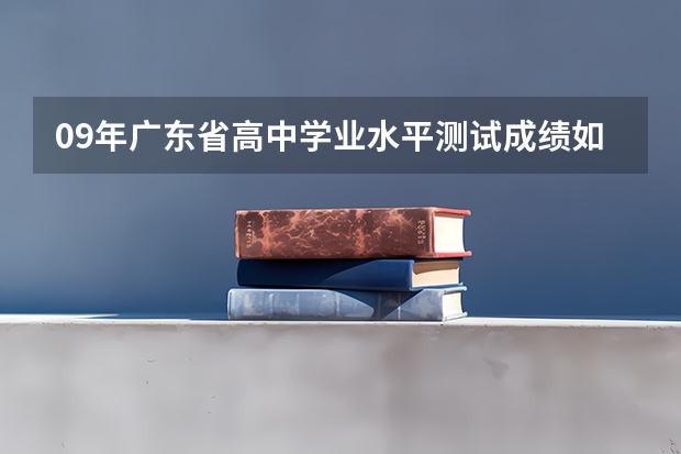 09年广东省高中学业水平测试成绩如何查询?