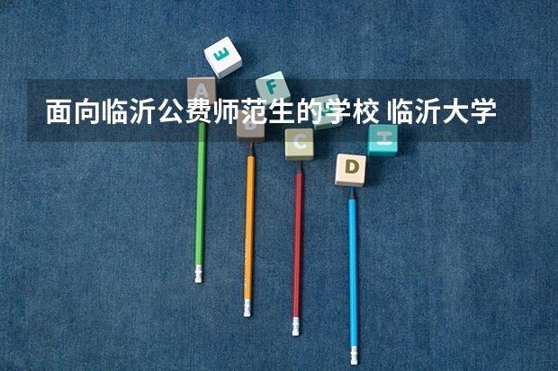 面向临沂公费师范生的学校 临沂大学公费师范生2023分数线