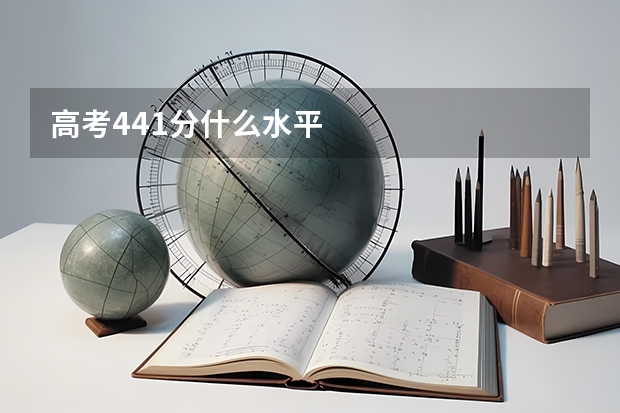 高考441分什么水平