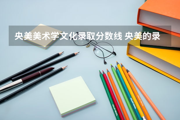 央美美术学文化录取分数线 央美的录取分数线
