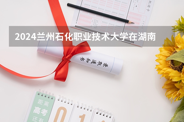 2024兰州石化职业技术大学在湖南高考招生计划介绍