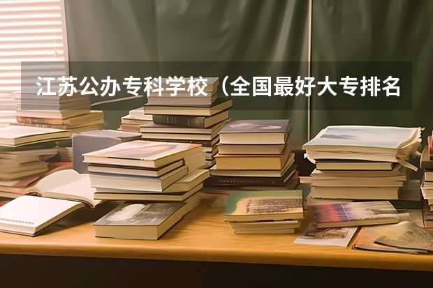 江苏公办专科学校（全国最好大专排名）