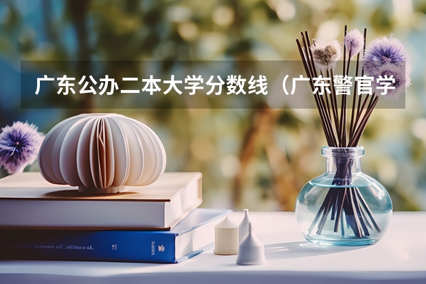 广东公办二本大学分数线（广东警官学院提前批分数线）