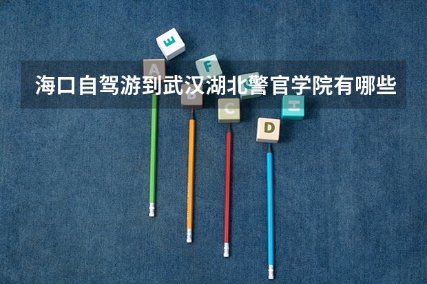 海口自驾游到武汉湖北警官学院有哪些路线