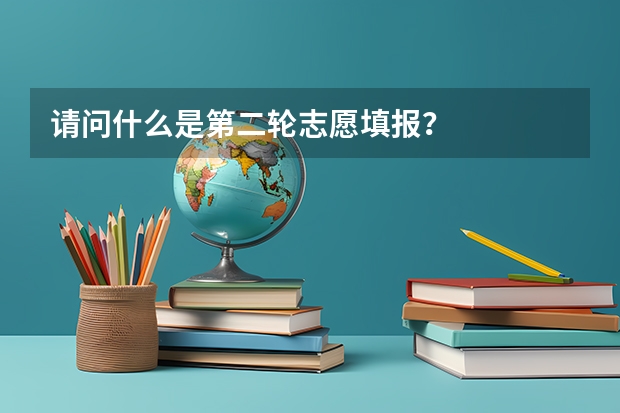 请问什么是第二轮志愿填报？
