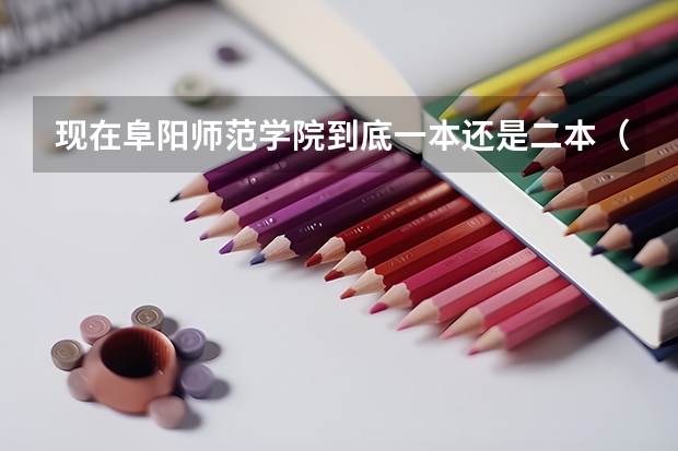 现在阜阳师范学院到底一本还是二本（阜阳大学是一本还是二本）
