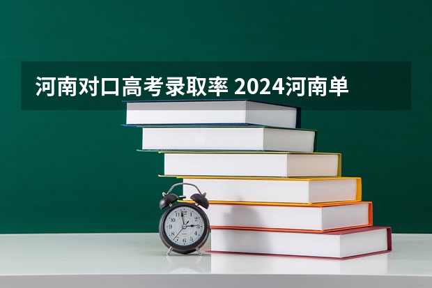 河南对口高考录取率 2024河南单招报考流程