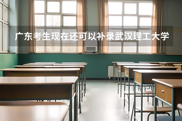广东考生现在还可以补录武汉理工大学吗？（急）~
