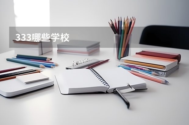 333哪些学校