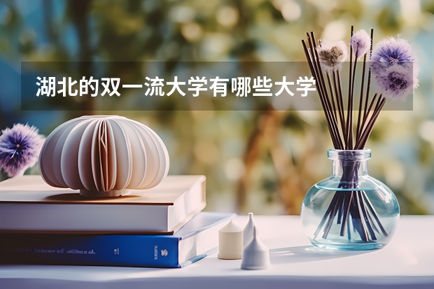 湖北的双一流大学有哪些大学
