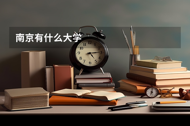 南京有什么大学