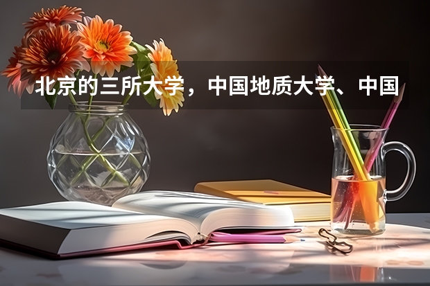 北京的三所大学,中国地质大学、中国石油大学、中国矿业大学哪个好