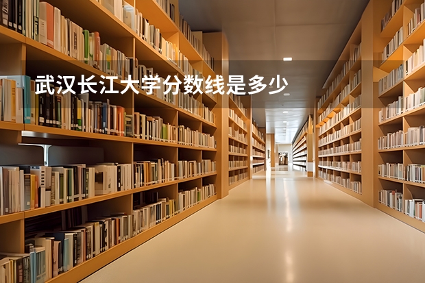 武汉长江大学分数线是多少