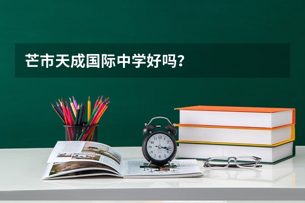 芒市天成国际中学好吗？