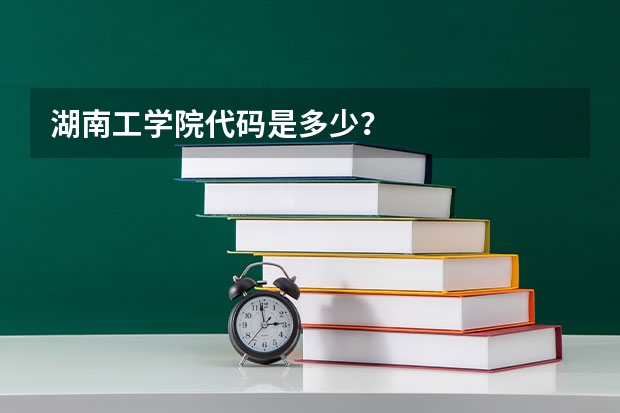湖南工学院代码是多少？