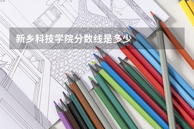 新乡科技学院分数线是多少