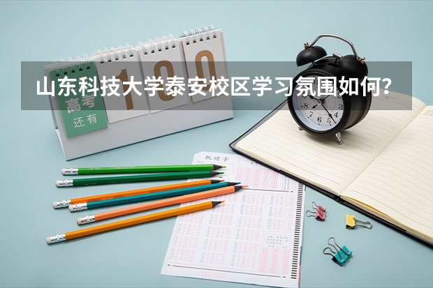 山东科技大学泰安校区学习氛围如何？