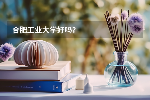 合肥工业大学好吗？