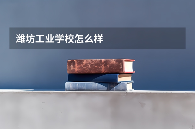 潍坊工业学校怎么样