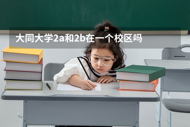 大同大学2a和2b在一个校区吗