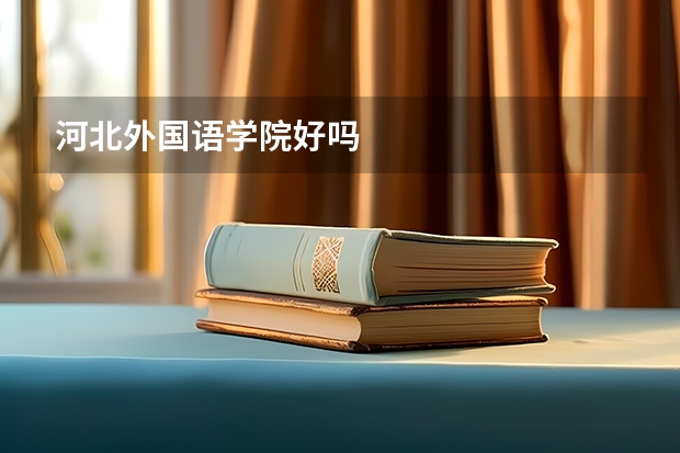 河北外国语学院好吗