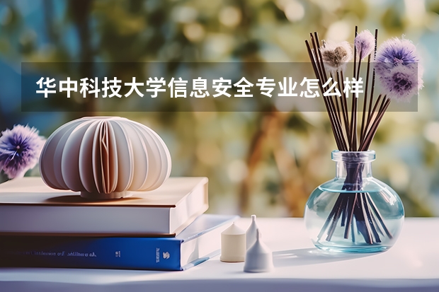 华中科技大学信息安全专业怎么样