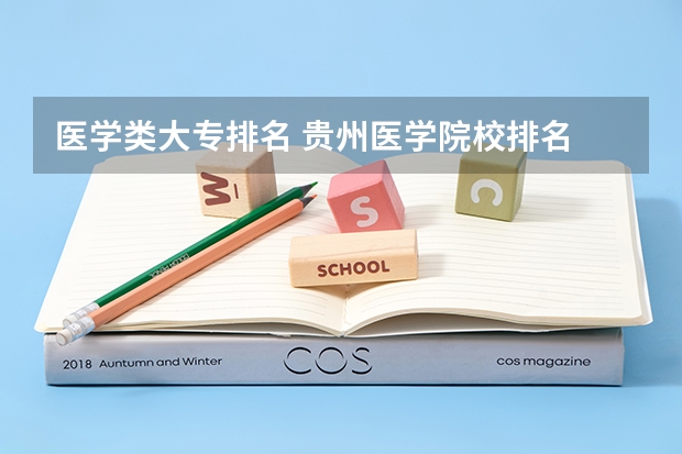 医学类大专排名 贵州医学院校排名