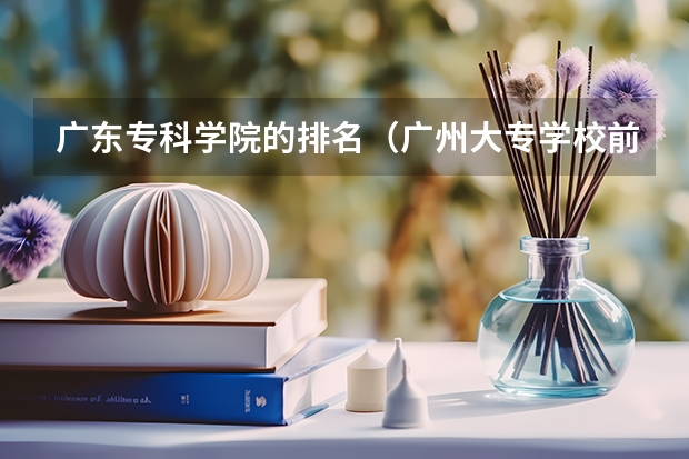 广东专科学院的排名（广州大专学校前十名学校）