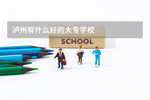 泸州有什么好的大专学校