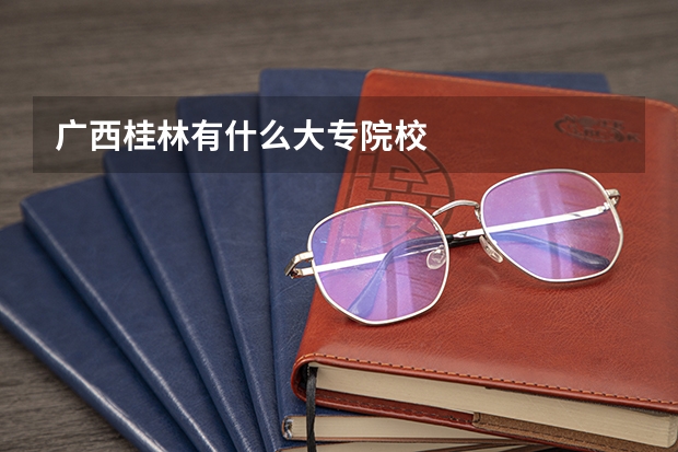 广西桂林有什么大专院校