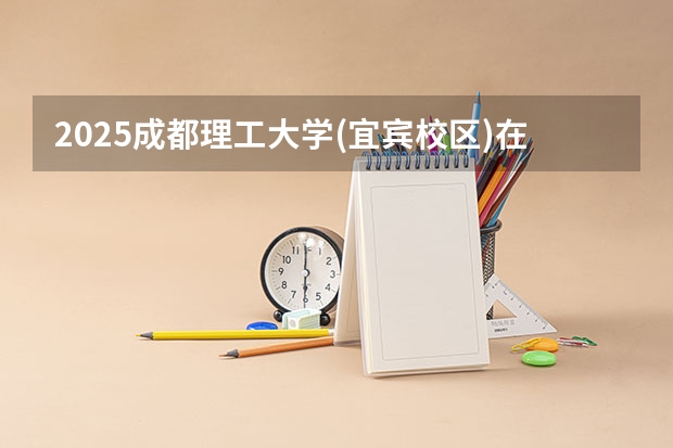 2025成都理工大学(宜宾校区)在四川高考招生计划介绍