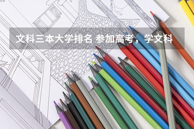 文科三本大学排名 参加高考,学文科,男生,成绩在大专和三本之间,怎样报考?