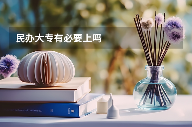民办大专有必要上吗