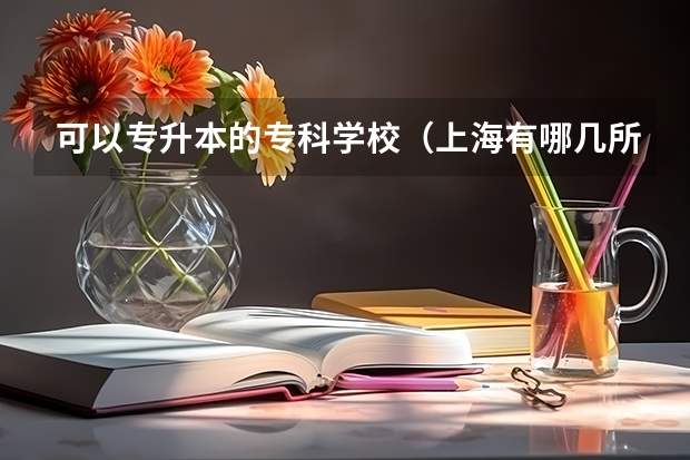 可以专升本的专科学校（上海有哪几所院校的大专可以直接专升本的啊?）
